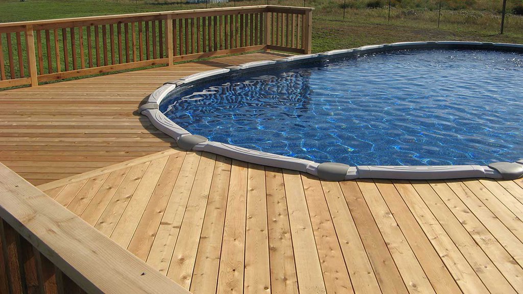 cedar deck installation