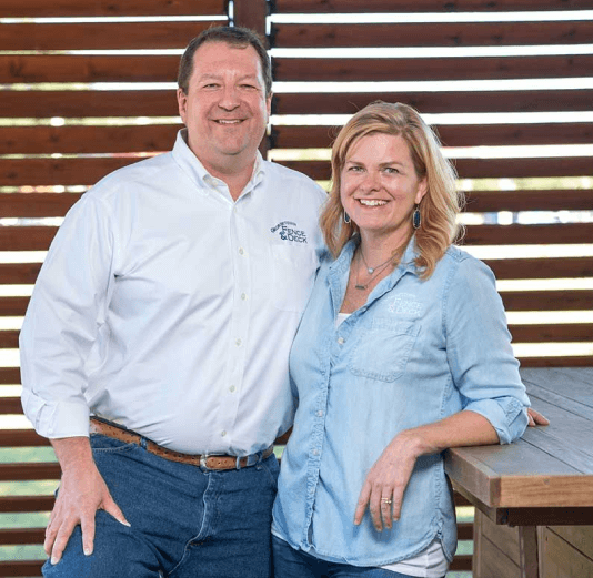 Ken and Nancy Ken & Nancy Burris, owners Georgetown Fence & Deck